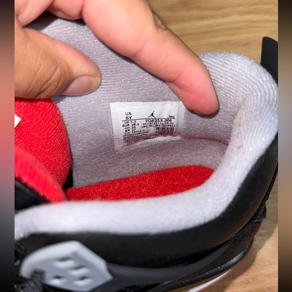 Nike Black and Red Athletic Shoes - Picture 7 of 10